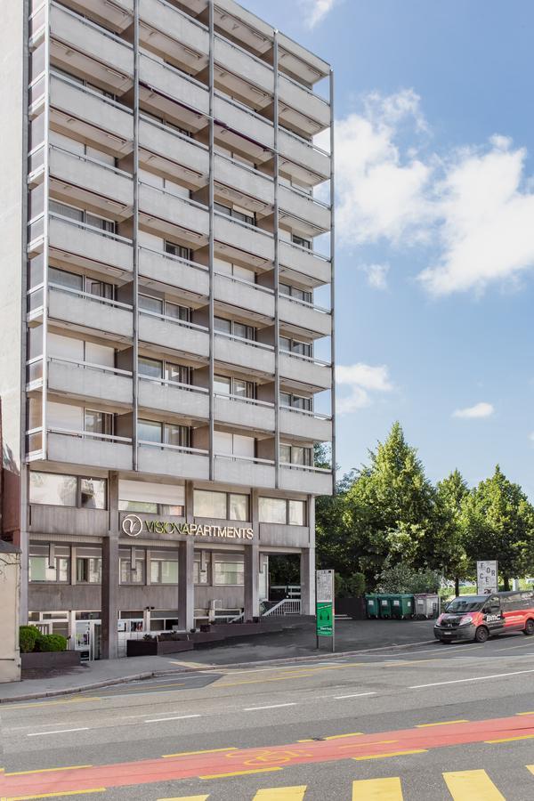 Visionapartments Rue Caroline - Contactless Check-In ローザンヌ エクステリア 写真
